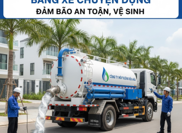 Hút Hầm Cầu Biên Hòa Bằng Xe Chuyên Dụng - Đảm Bảo An Toàn, Vệ Sinh