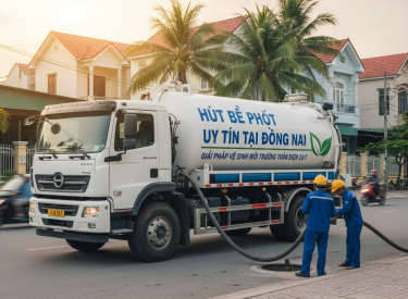HÚT BỂ PHỐT UY TÍN TẠI ĐỒNG NAI: GIẢI PHÁP VỆ SINH MÔI TRƯỜNG TOÀN DIỆN 24/7