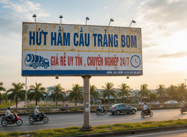 Hút Hầm Cầu Trảng Bom Giá Rẻ Uy Tín, Chuyên Nghiệp 24/7