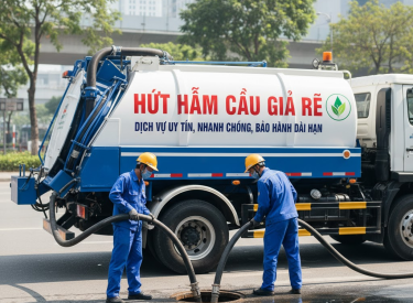 Hút Hầm Cầu Giá Rẻ – Dịch Vụ Uy Tín, Nhanh Chóng, Bảo Hành Dài Hạn