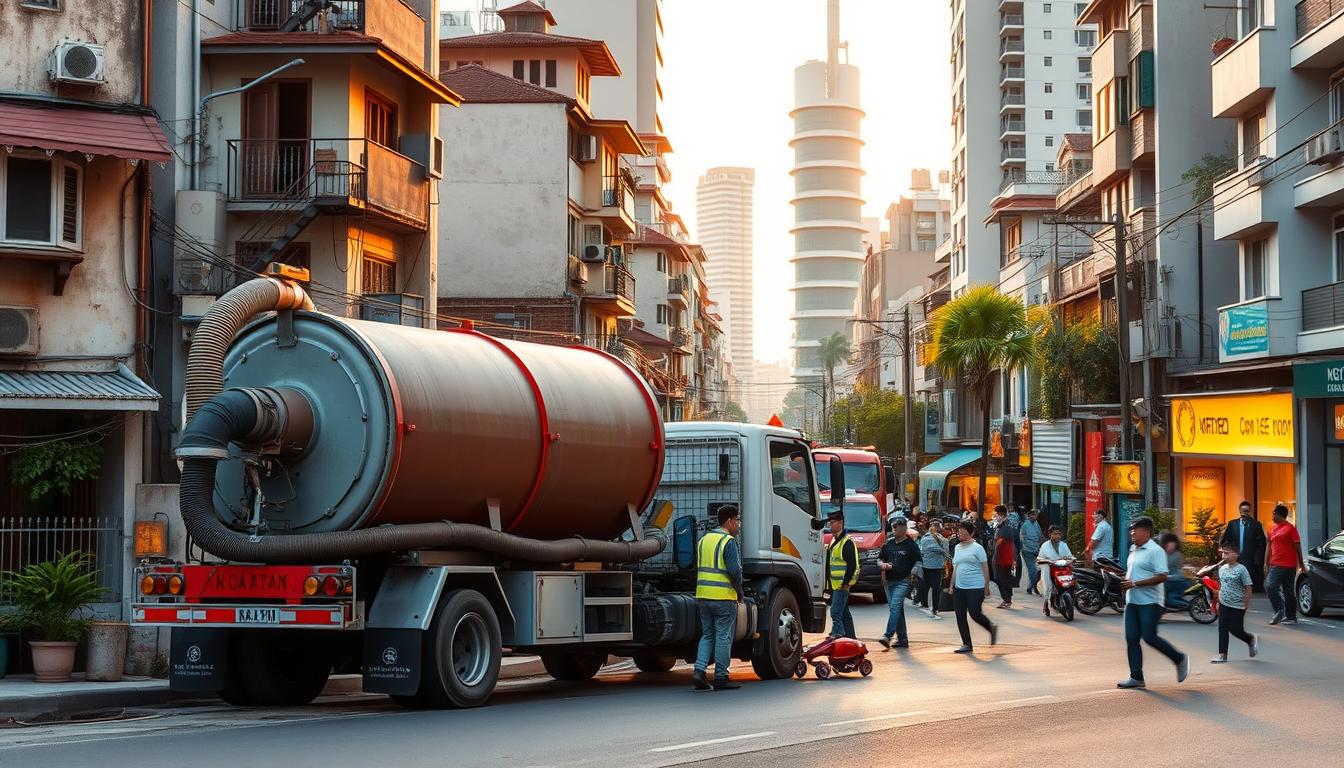 Hút hầm cầu Bà Rịa – Dịch vụ tận nơi, xử lý siêu tốc