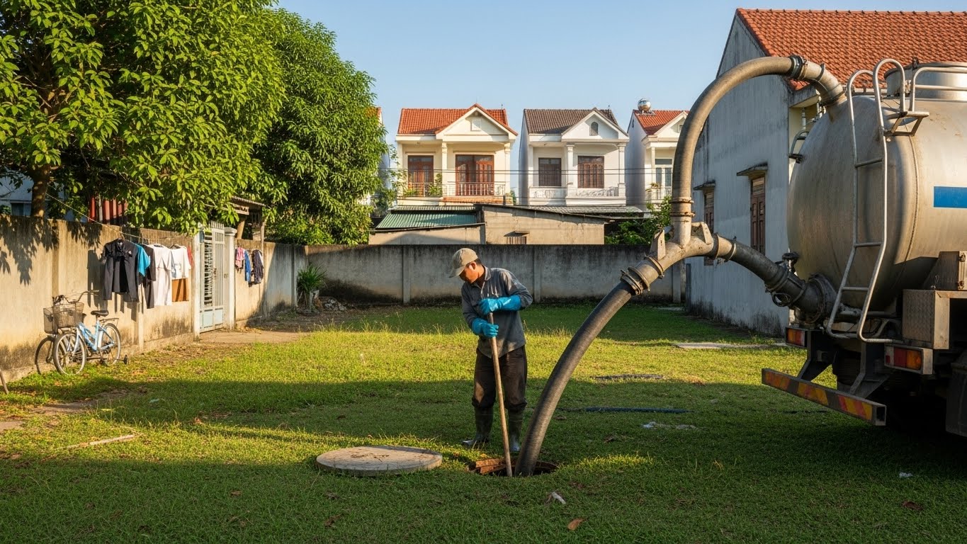 Hút Hầm Cầu Dầu Giây