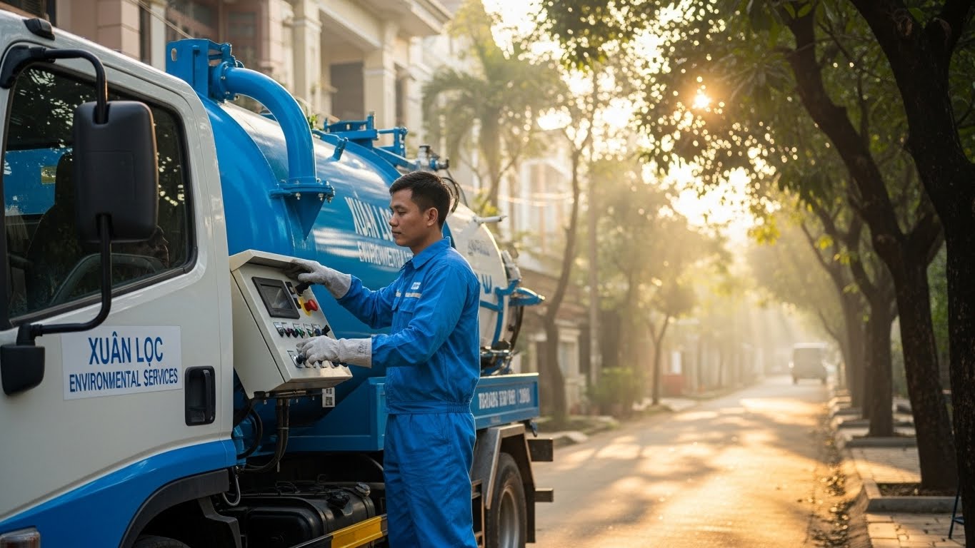 Hút Hầm Cầu Xuân Lộc