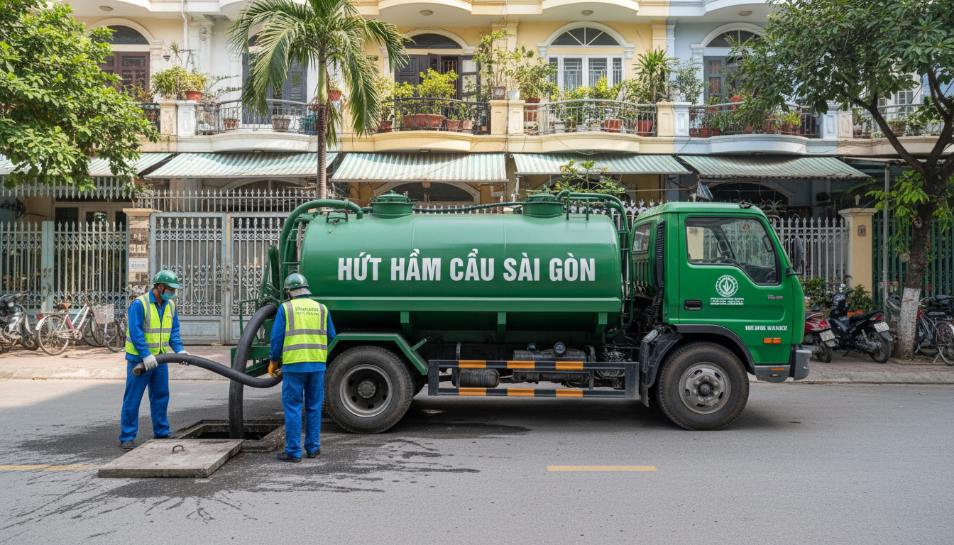 Hút Hầm Cầu Xuân Phú
