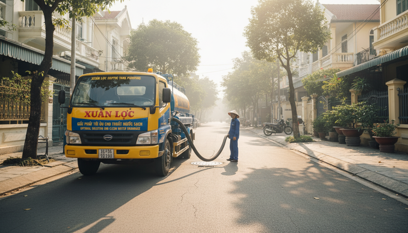 Hút Hầm Cầu Xuân Lộc