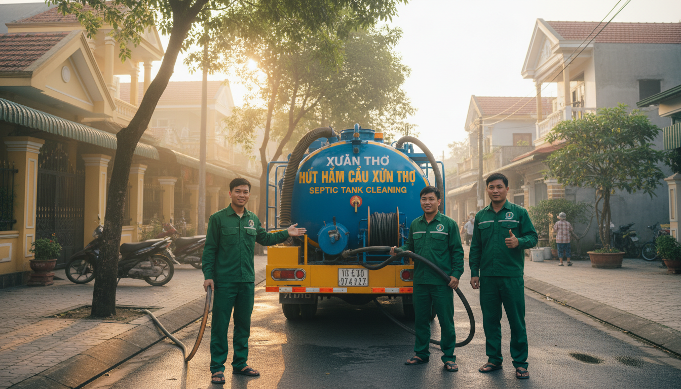 Hút Hầm Cầu Xuân Thọ